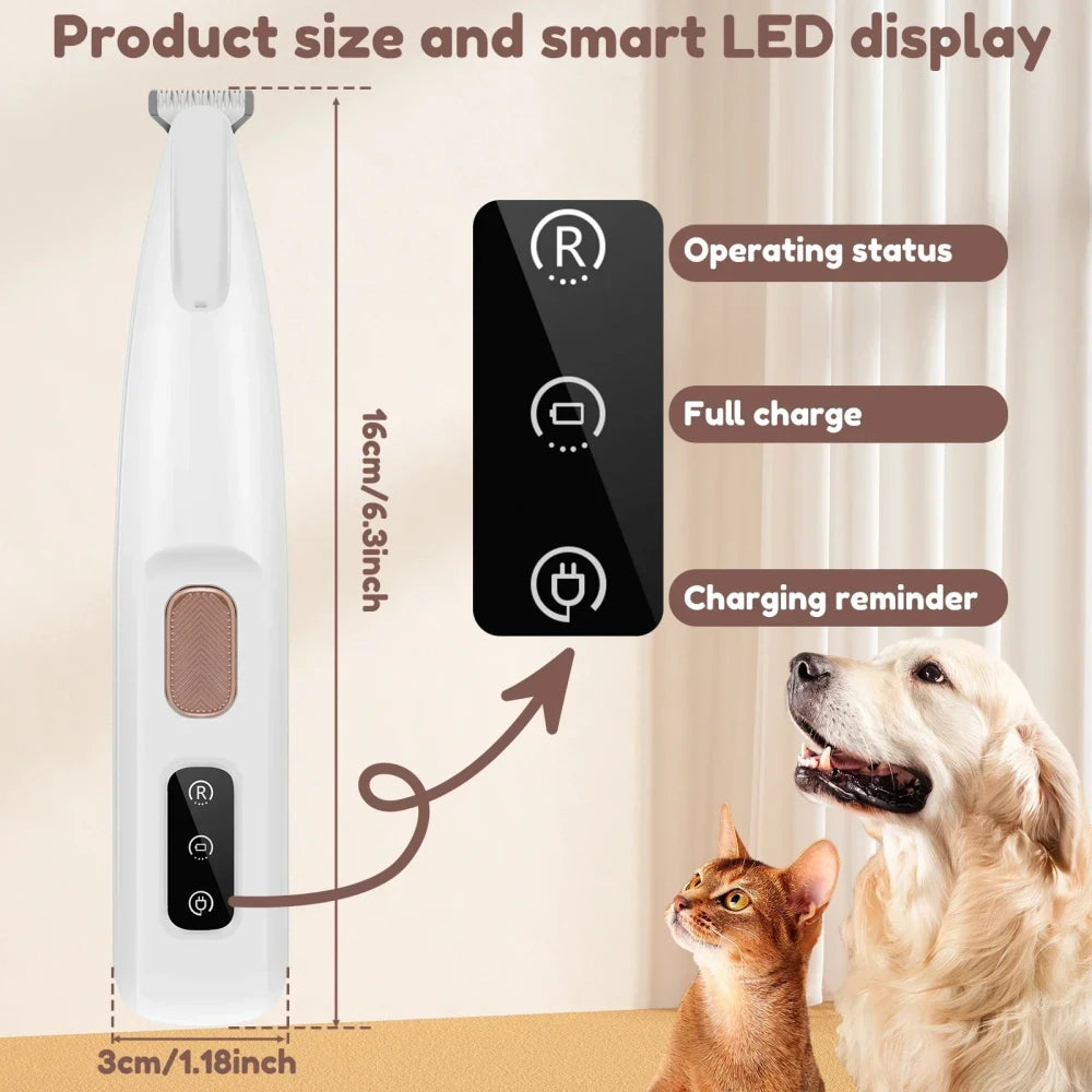 Waterproof LED Pet Trimmer